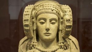 La dama de Elche, a salvo.